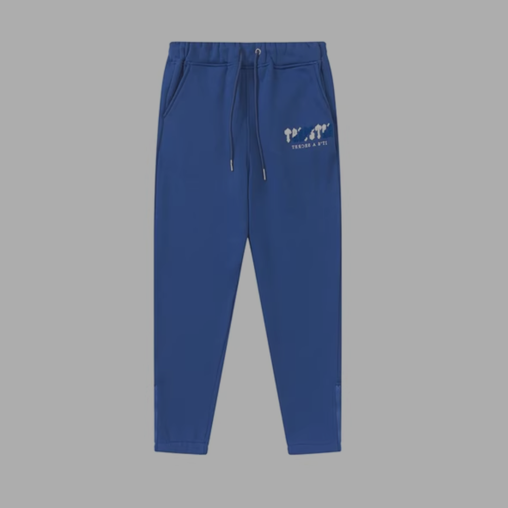 Trapstar Sweatpants Blue 'White-Dark Blue'