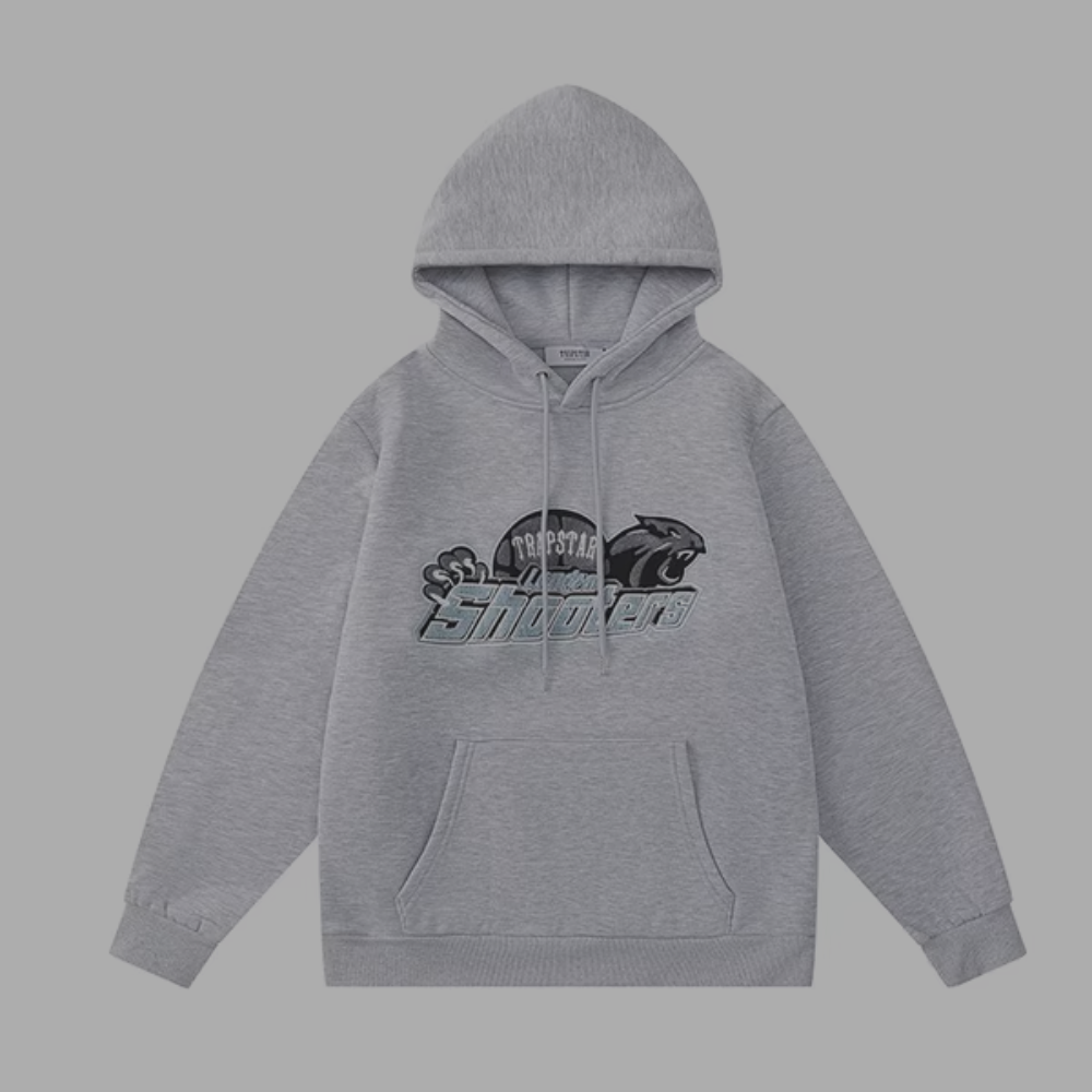 Trapstar Hoodie Grey 'London Shooters'