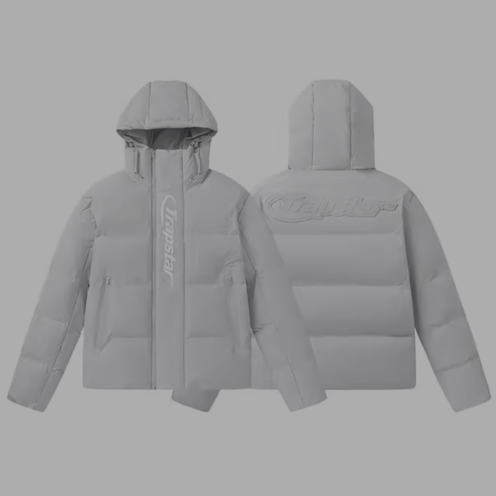 Trapstar Puffer Hoodie 'Star White'