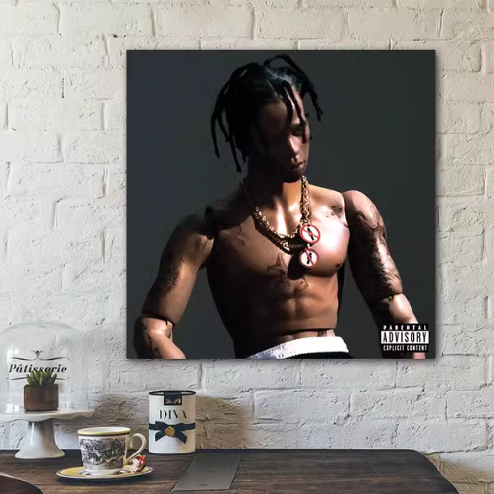 Travis Scott Album Cover '90210'