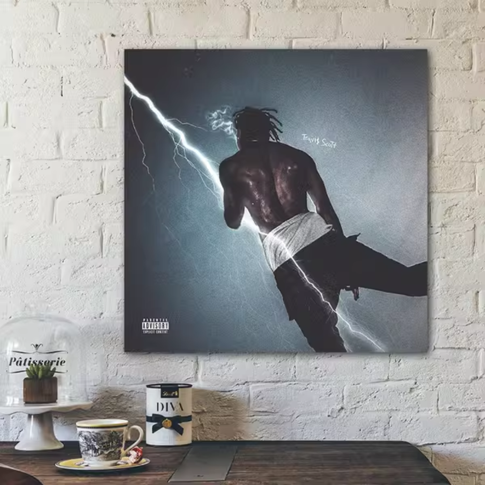 Travis Scott Artwork 'Lightning Strike'