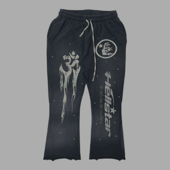 Hellstar Sweatpants 'Faded Black'