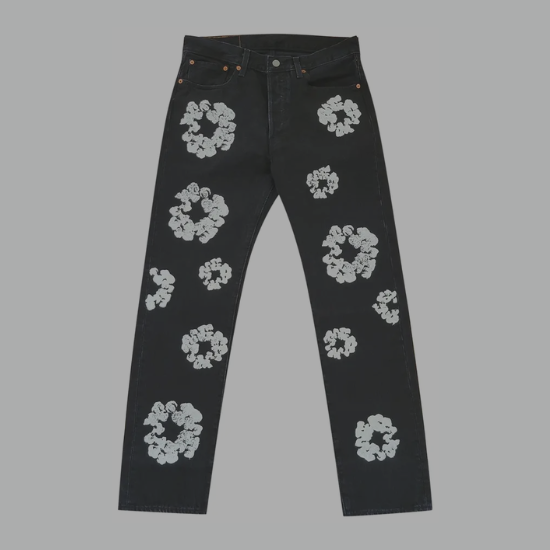 Denim Tears x Levi's Cotton Wreath Jeans 'Black'