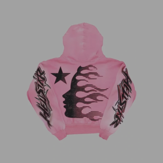 Hellstar Hoodie 'Faded Pink'