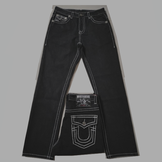 True Religion Jeans 'Black Line'