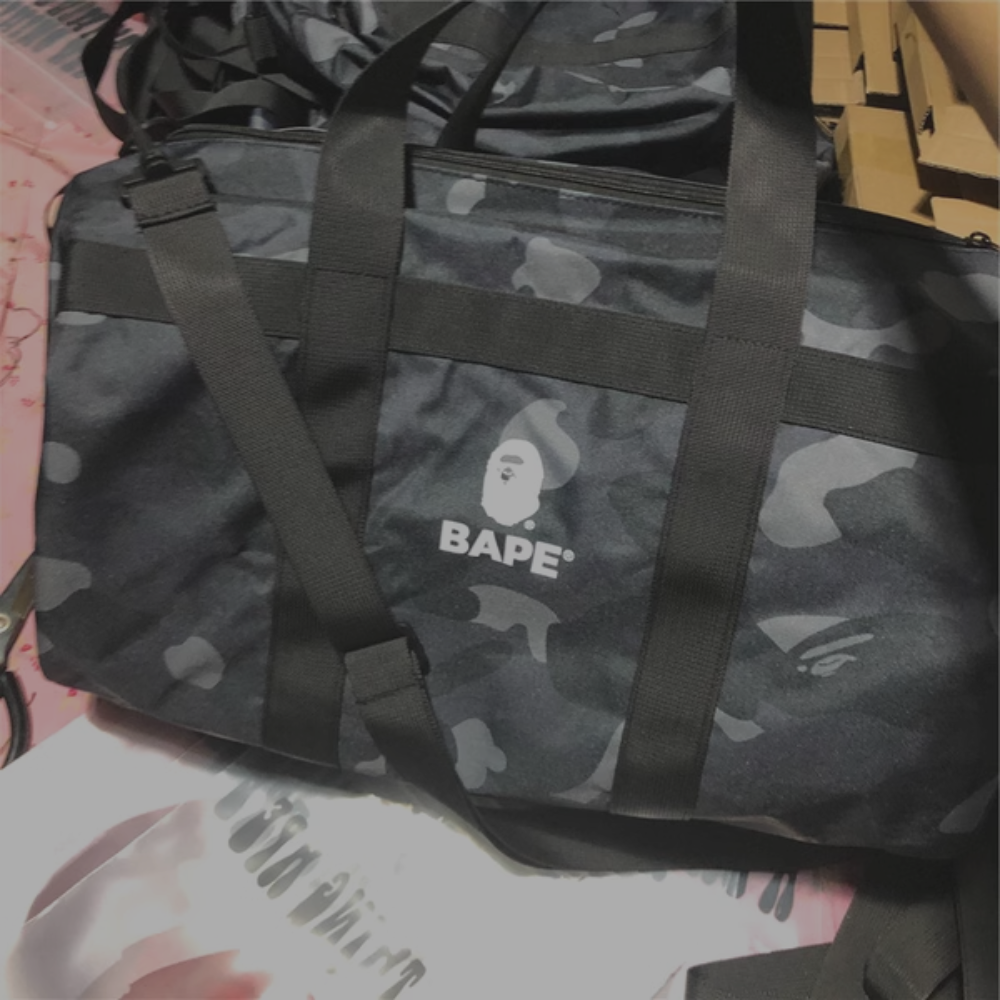 Bape Gym Bag 'Black'