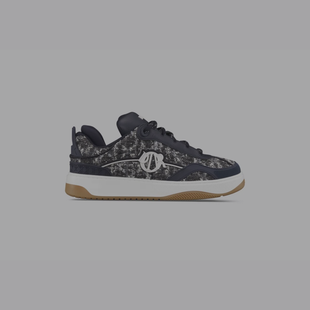 Dior B9s Skater Tweed Navy Blue
