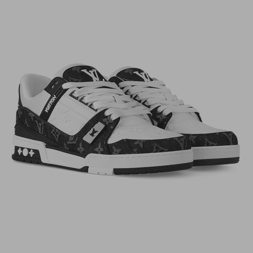 Louis Vuitton Trainer Sneaker 'White-Black'