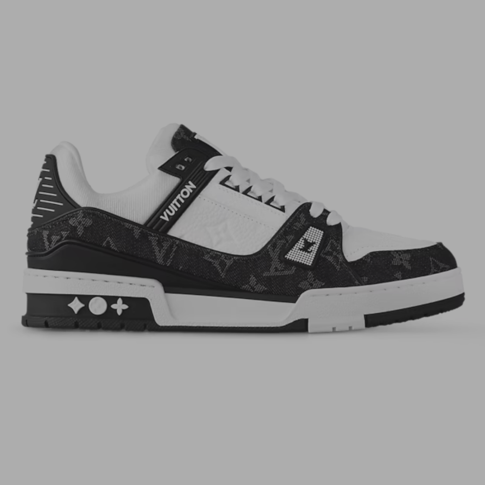 Louis Vuitton Trainer Sneaker 'White-Black'
