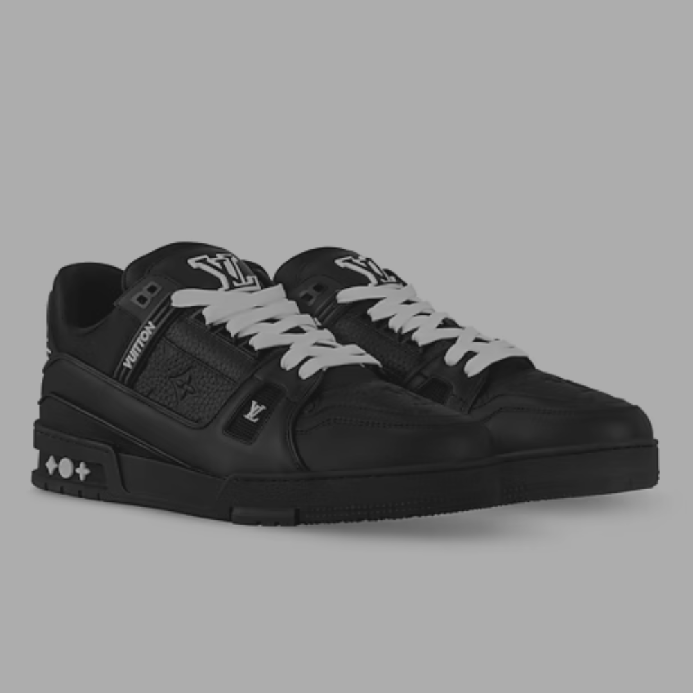 Louis Vuitton Trainer Sneaker 'Black-White'