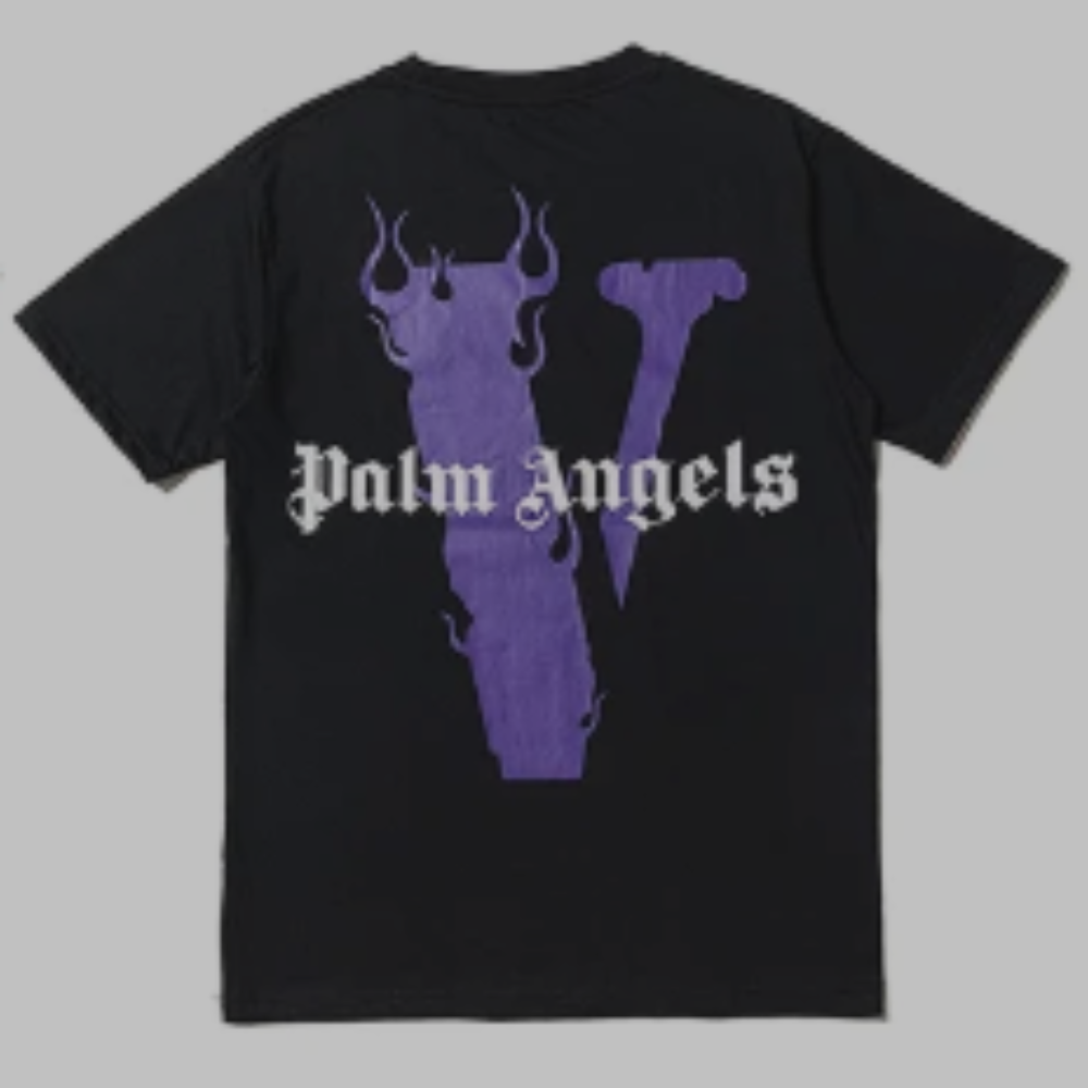Vlone x Palm Angels Shirt 'Purple'