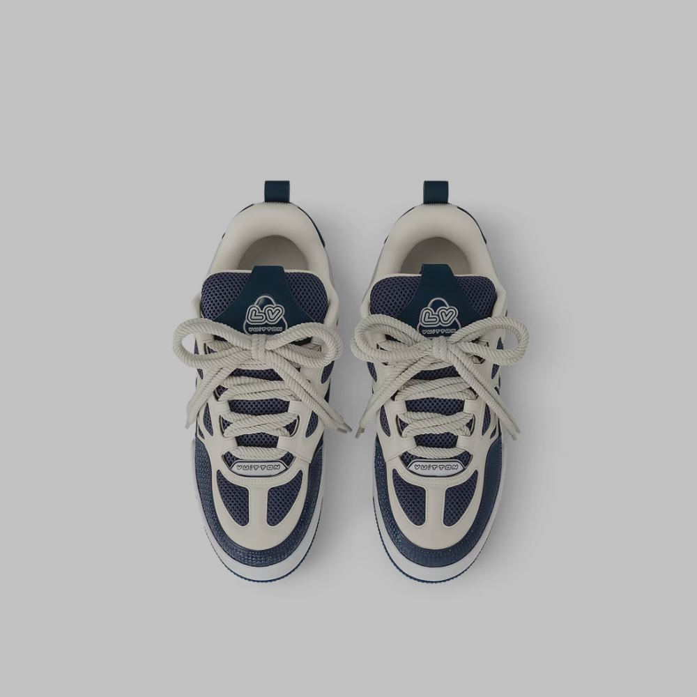 LV Skates Blue/White