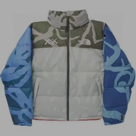 The North Face x KAWS Puffer Jacket 'Moonlight Ivory'