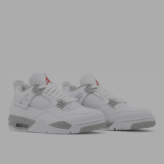 Air Jordan 4 Retro 'White Oreo'