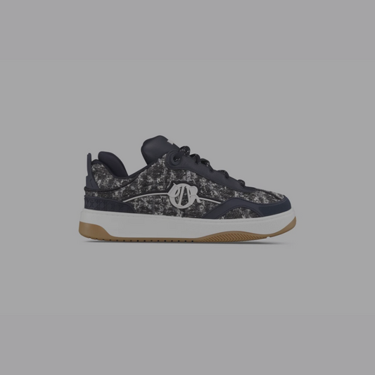 Dior B9s Skater Tweed Navy Blue